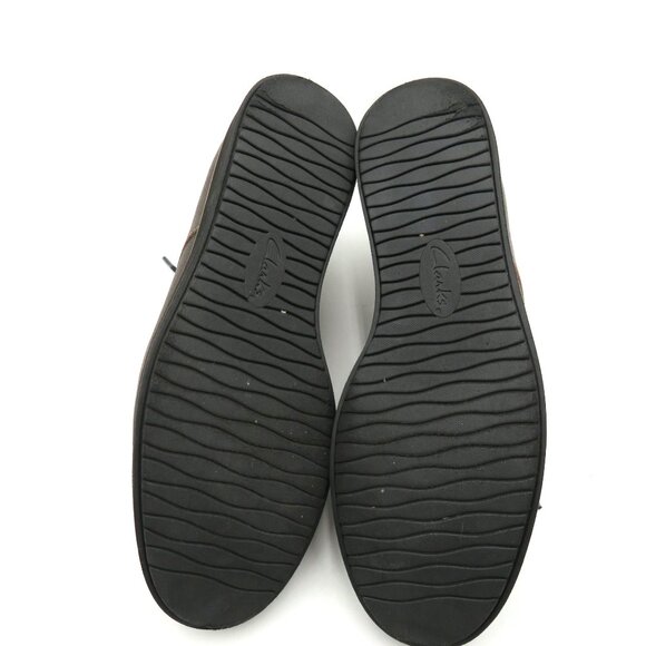 Clarks Shoes Womens Size 10 Glick Darby Derby Metallic Leather Lace Up Oxford - Picture 6 of 8